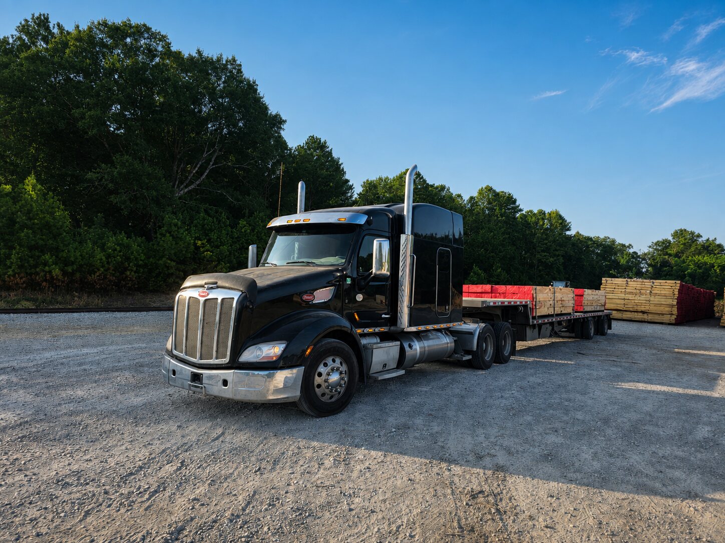 Watson Freight truck and trailer